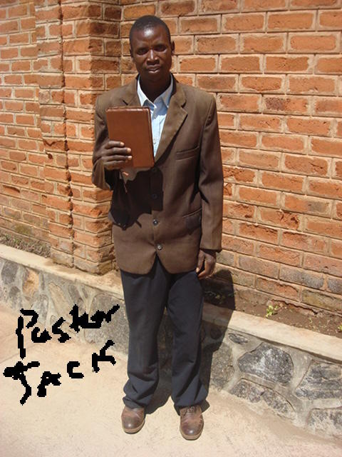 African Pastor with Caleb Bible