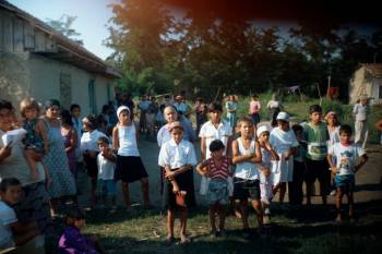 Caleb meetings have been held in sports arenas, coliseums churches, and most importantly, open fields! Lonca, Romania